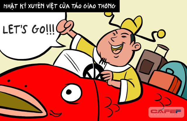 Hí họa: Táo Giao Thông từ hoa mắt đến selfie với ma trận BOT