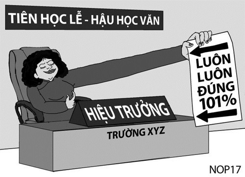 Khi hiệu trưởng lộng quyền, độc đoán