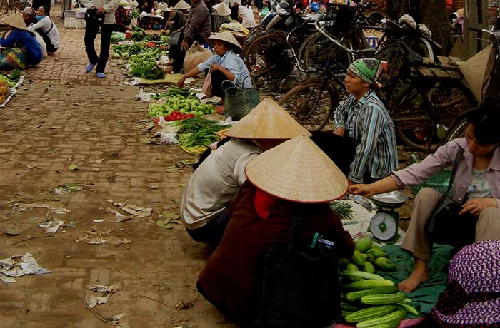 Ma thuật thương mại ở chợ làng