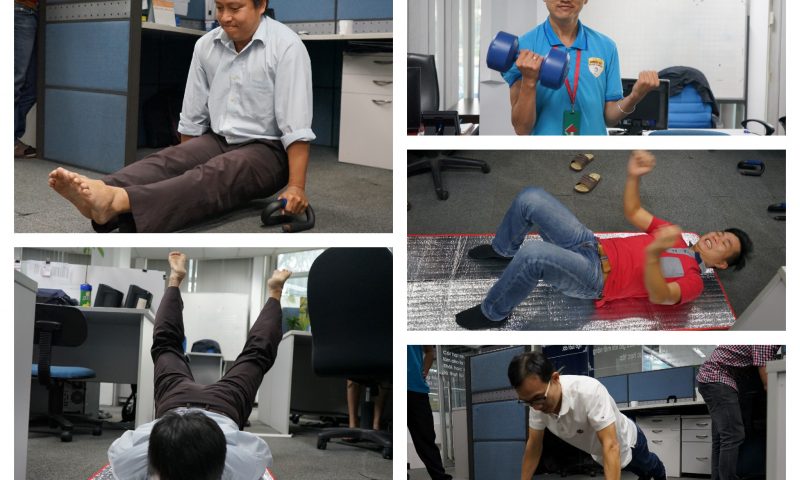 Muốn khỏe đẹp thì phải tập thể thao