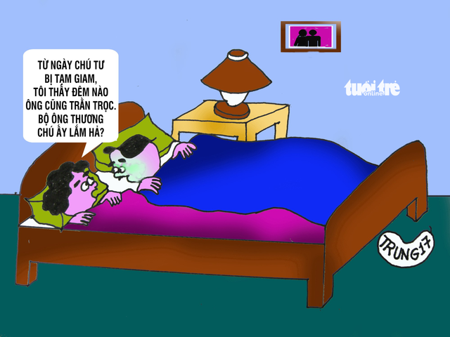 Đêm qua, ông ngủ có ngon không?