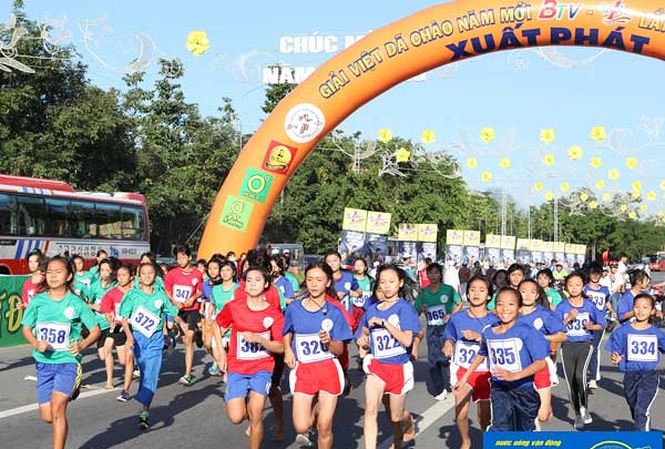 Giải Việt dã BTV- Number 1 – Nét đẹp thể thao cho ngày đầu năm mới