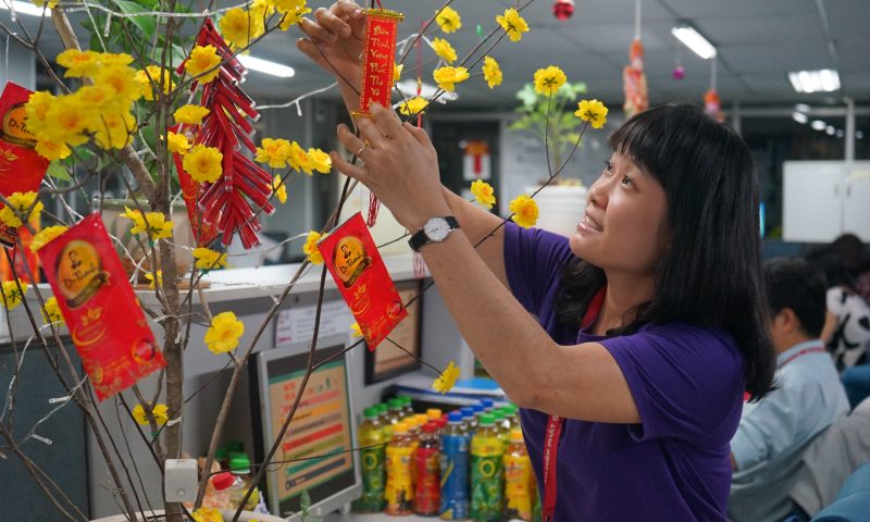 Mùa xuân ở Tân Hiệp Phát
