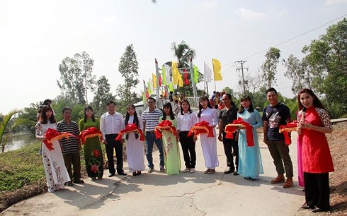 Tân Hiệp Phát tiếp tục khánh thành cầu tại U Minh Thượng, Kiên Giang