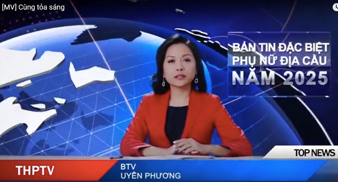 Nữ doanh nhân Trần Uyên Phương bất ngờ làm biên tập viên truyền hình