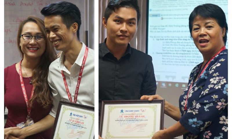 Khối mua hàng tuyên dương nhân viên xuất sắc tháng 1&2 /2018
