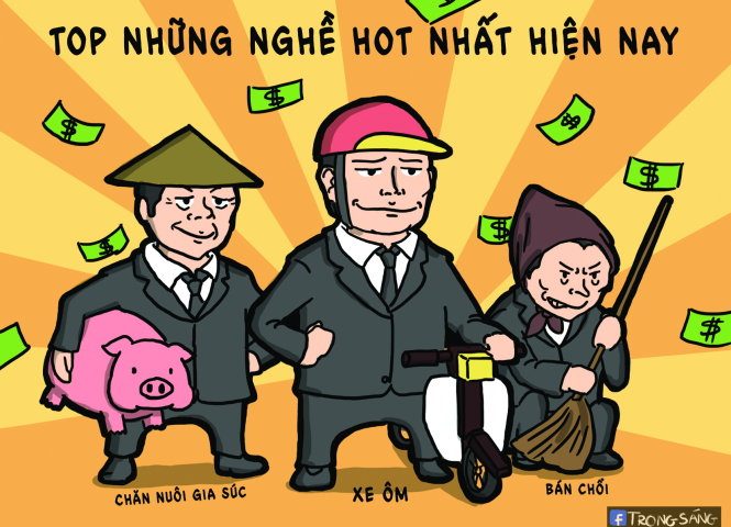 Top những nghề hot nhất