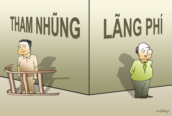 Lãng phí tệ hơn tham nhũng