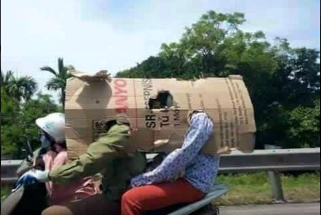 Những kiểu chống nắng bá đạo