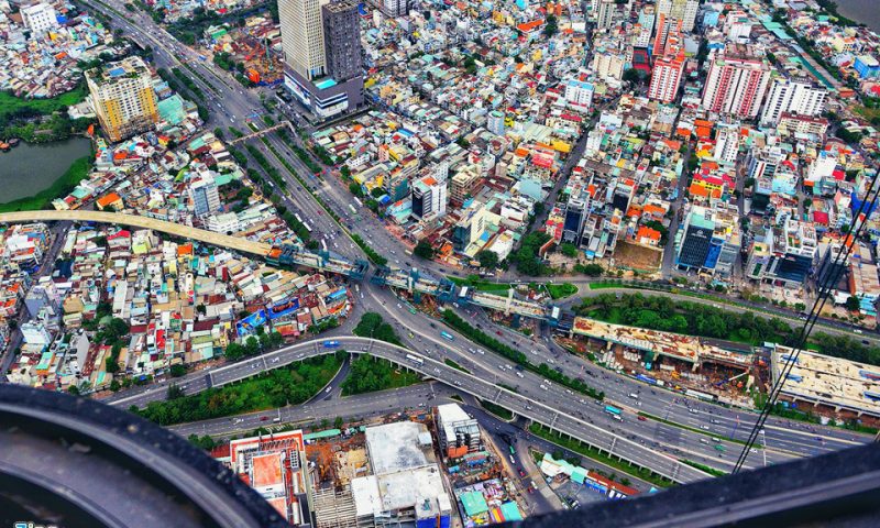 Sài Gòn nhìn từ đỉnh tòa nhà cao nhất Việt Nam