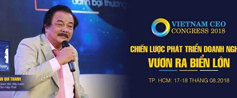 Chia sẻ kỹ năng quản trị doanh nghiệp từ CEO của Tập đoàn Tân Hiệp Phát