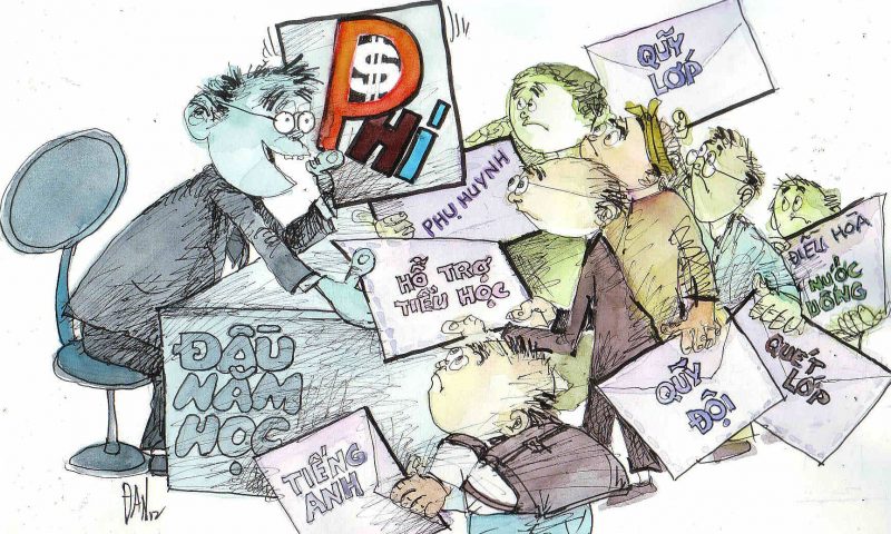 Lạm thu một đồng là có thêm một dòng nước mắt