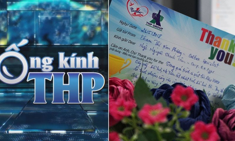 Ống kính THP: ‘Thank You Note’ tại Tân Hiệp Phát