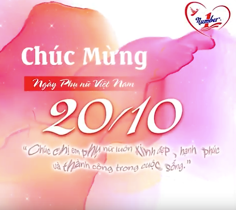 Lời chúc 20-10 của các anh tại Tân Hiệp Phát