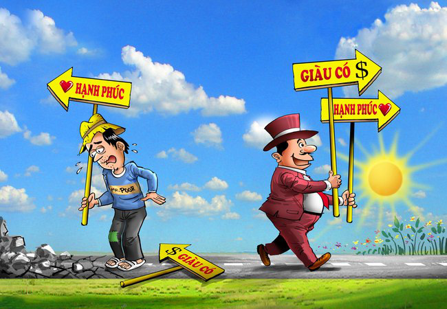 Đầu năm tán chuyện giàu nghèo