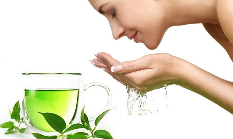 Xua tan cái nóng oi bức bằng thức uống từ trà xanh