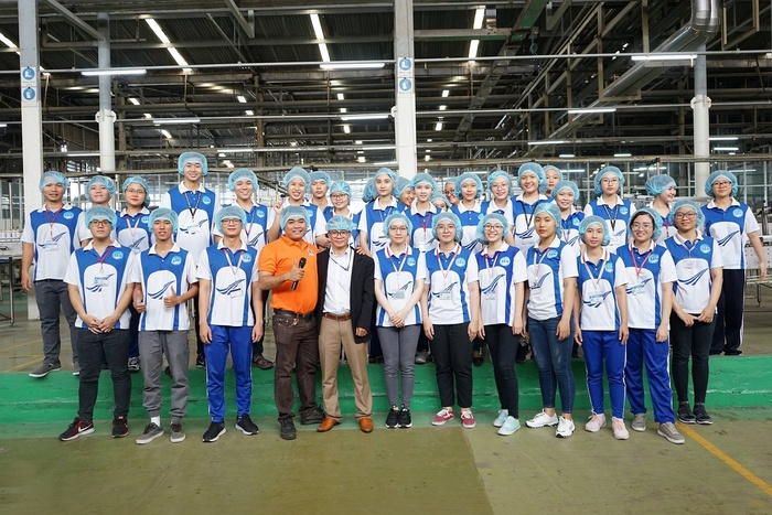 Tân Hiệp Phát liên tiếp đón các đoàn sinh viên trong và ngoài nước tham quan nhà máy dịp đầu năm 2019