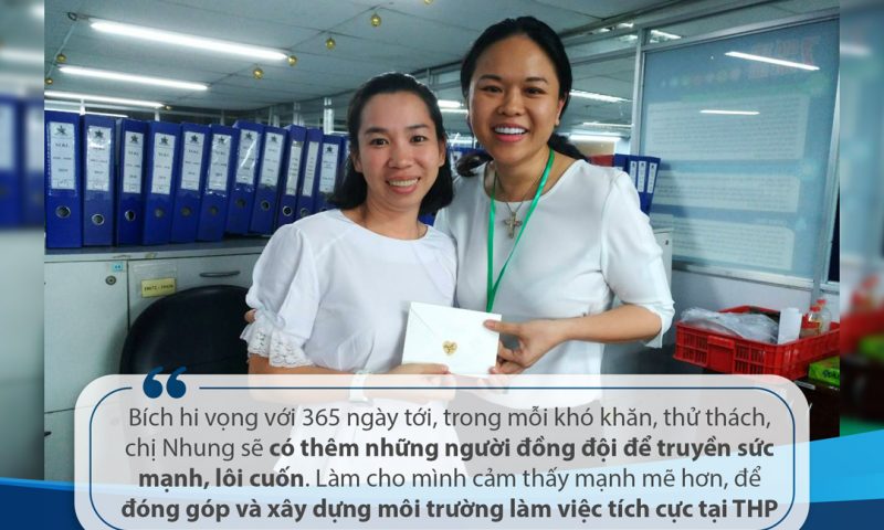 Tôi hạnh phúc vì được ghi nhận