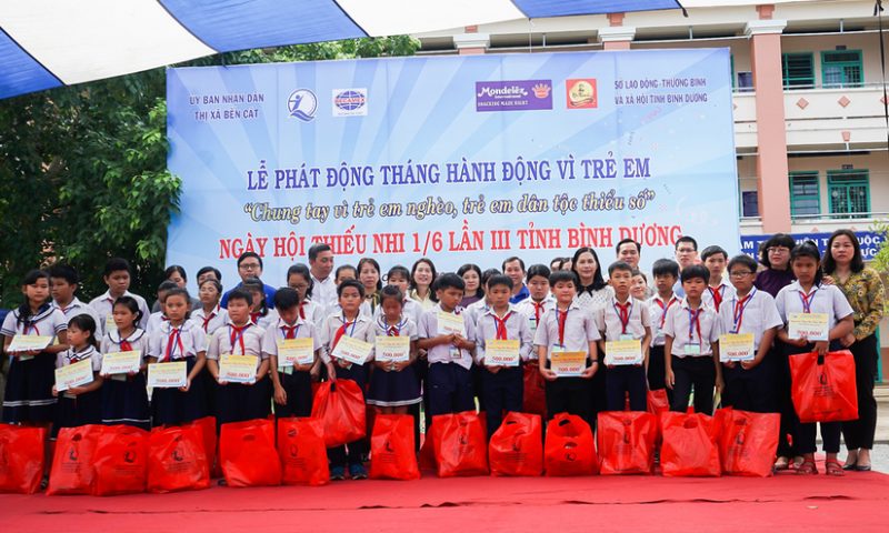 Tân Hiệp Phát mang niềm vui đến hàng trăm trẻ em nhân ngày 1/6