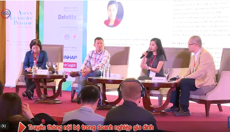 Trần Uyên Phương: Truyền thông nội bộ trong doanh nghiệp gia đình rất quan trọng