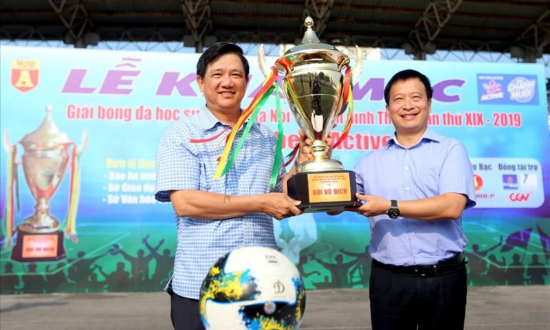 Khai mạc giải bóng đá học sinh THPT Báo An ninh Thủ đô  lần thứ 19 Cúp Number 1 Active