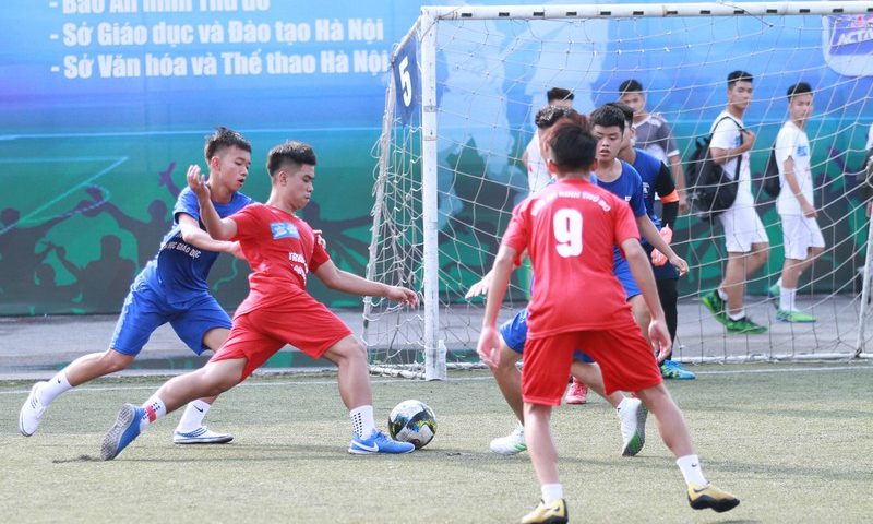 Cuộc đua khốc liệt ở giải bóng đá học sinh tranh Cup Number 1 Active