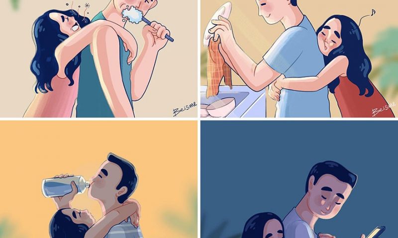 Nữ họa sĩ Việt kể chuyện tình yêu bằng tranh vẽ