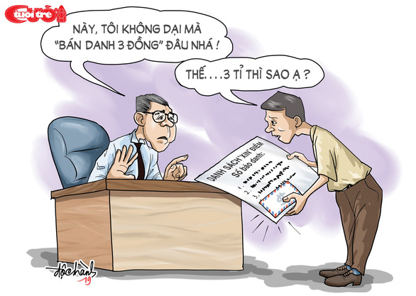 Ai còn muốn gian lận, hãy coi chừng