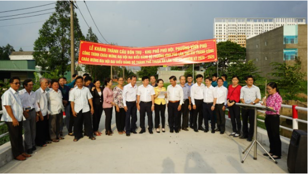 Tân Hiệp Phát chung tay xây dựng cầu Bốn Trụ tại Thành phố Thuận An, Bình Dương