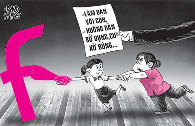 Cẩn trọng trước những “cạm bẫy mạng” bủa vây trẻ em