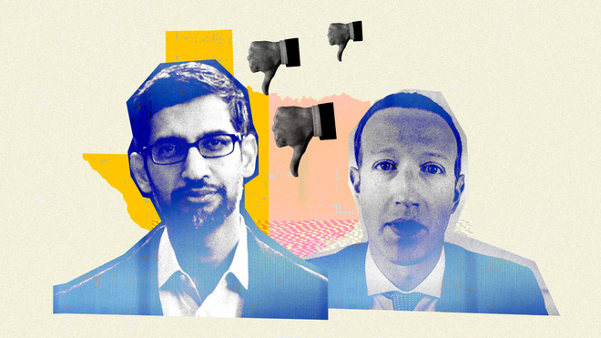 Google và Facebook bị 10 tiểu bang Mỹ đồng loạt kiện ra tòa