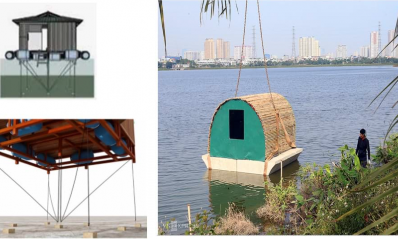 Những mẫu nhà đặc biệt giúp phòng, chống bão lũ