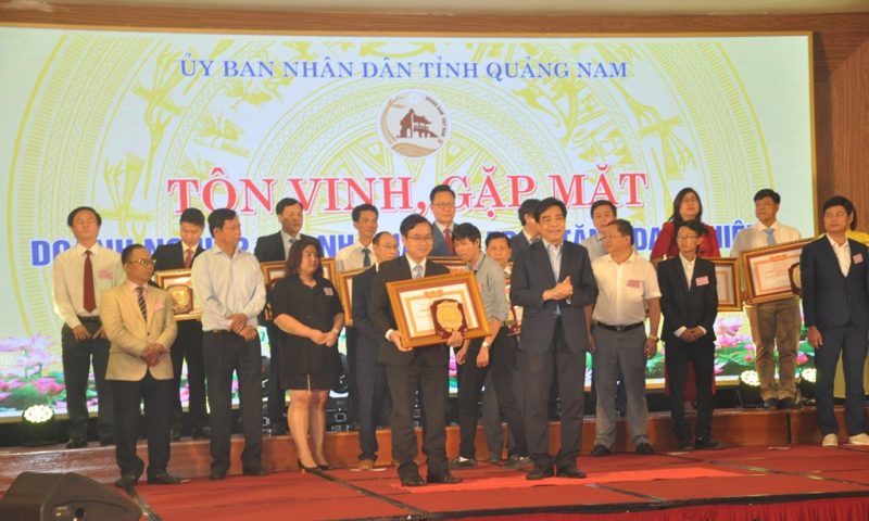 Number One Chu Lai nhận danh hiệu ‘Doanh nghiệp tiêu biểu tỉnh Quảng Nam’